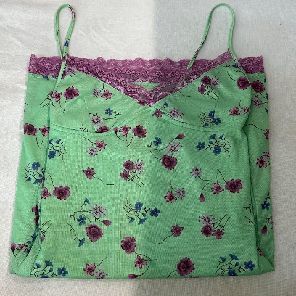Motel Rocks Mint Floral Mini Dress